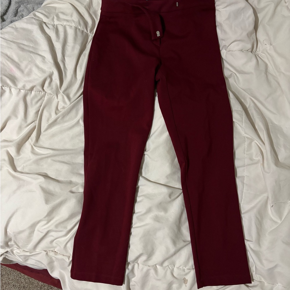 Burgundy Leggings